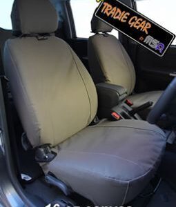 MSA TRADIE SEAT COVERS - FR BUCKET (DRIVER ONLY) TO SUIT TOYOTA LAND CRUISER 100 SERIES GXL/ RV 01/98-12/07