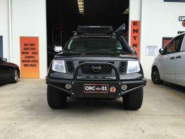 XROX COMP SINGLE LOOP BULL BAR TO SUIT NAVARA D40 STX & STX550 / PATHFINDER R51 (MAY 2010 ON - SPAIN)