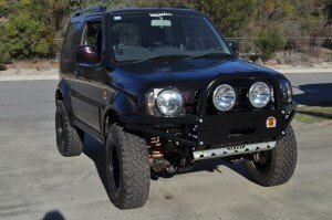XROX BULLBAR TO SUIT SUZUKI JIMNY SIERRA 1998-09/2012 NO BONNET SCOOP