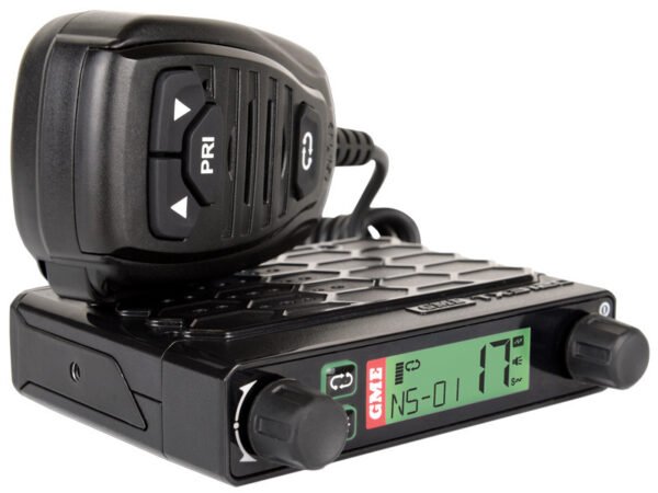 GME 5 WATT SUPER COMPACT UHF CB RADIO WITH SCANSUITE & SPEAKER MICROPHONE (TX3120S)
