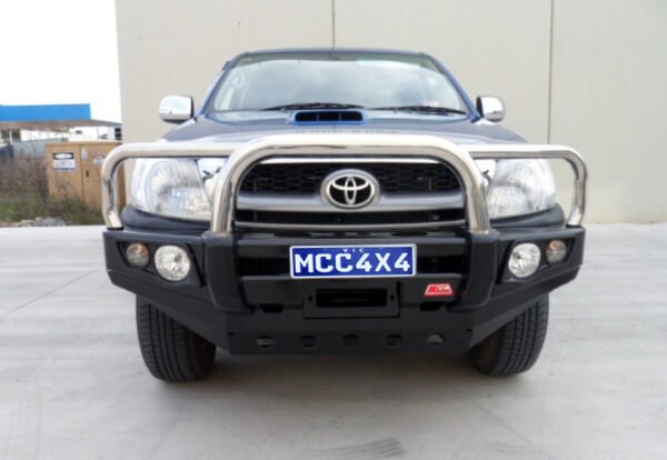MCC FALCON STAINLESS 3 LOOP BAR TO SUIT TOYOTA HILUX VIGO CHAMP MK7 2005-2011