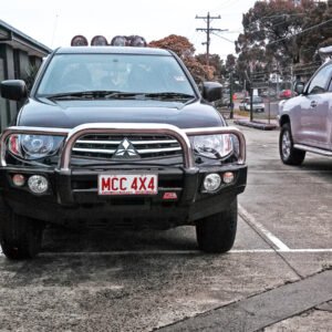 MCC 'FALCON STAINLESS 3 LOOP' BULL BAR -TO SUITMITSUBISHI TRITON ML ,TRITON MN 0 & CHALLENGER (PB-PC)