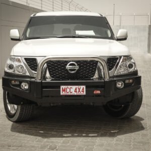 MCC 'FALCON STAINLESS 3 LOOP' BULL BAR - NISSAN PATROL GU12 Y62 (ST-L, Ti) 2015