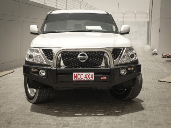 MCC 'FALCON STAINLESS 3 LOOP' BULL BAR - NISSAN PATROL GU12 Y62 (ST-L, Ti) 2015