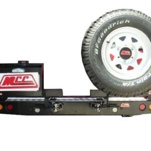 MCC SINGLE WHEEL AND SINGLE JERRY REAR CARRIER TO SUIT NISSAN NAVARA D22 01/1998-2015