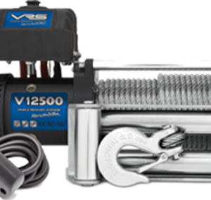 V12500 VRS WINCH WITH STEEL CABLE - AUSTRALIAN DESIGN - 12500 LB (5670KGS) SINGLE LINE