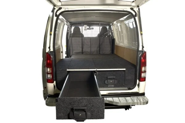 4WD INTERIORS 1620 SERIES ROLLER DRAWERS TO SUIT TOYOTA HIACE 81-15