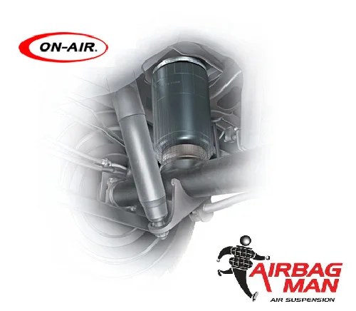 AIRBAG MAN AIR BAG (COIL REPLACEMENT) TO SUIT TOYOTA PRADO 150 2" LIFT (WITH REAR COIL SPRINGS)