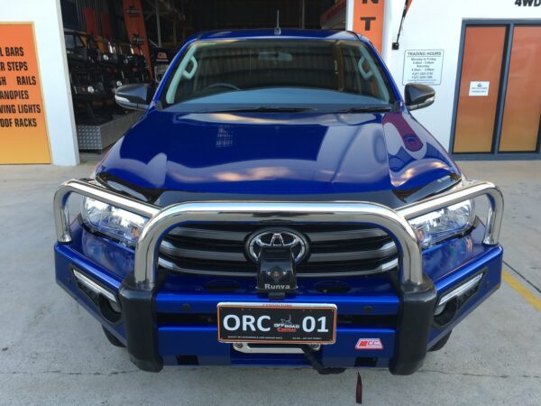 MCC PHEONIX STAINLESS TRIPLE/SINGLE LOOP BARS TO SUIT TOYOTA HILUX REVO (MK8)/ROCCO 2016 - 2020