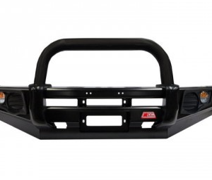 MCC FALCON BLACK SINGLE LOOP W/ FOG & PLATES TO SUIT NISSAN NAVARA NP300 06/2015-ON