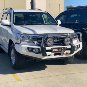 MCC FALCON STAINLESS TRIPLE/SINGLE LOOP BARS TO SUIT TOYOTA LAND CRUISER 200 SERIES 2016 ON