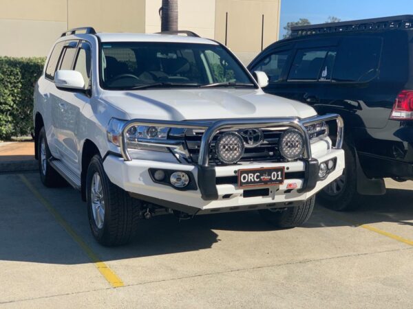 MCC FALCON STAINLESS TRIPLE/SINGLE LOOP BARS TO SUIT TOYOTA LAND CRUISER 200 SERIES 2016 ON