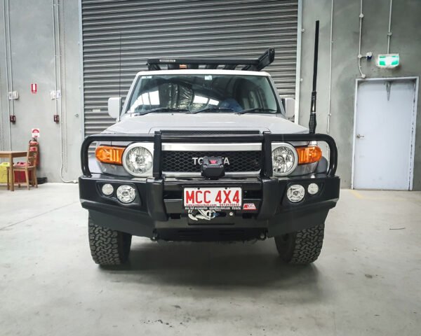 MCC FALCON A-FRAME BULLBAR W/UBP TO SUIT TOYOTA FJ CRUISER 2011-PRESENT