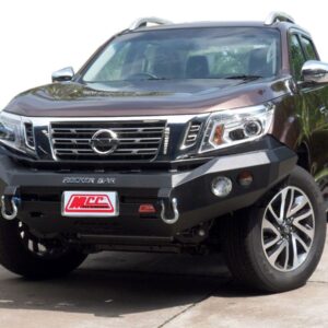 MCC 'ROCKER NO LOOP BULL BAR W/ FOG & PLATES TO SUIT NISSAN NAVARA NP300 06/2015-ON