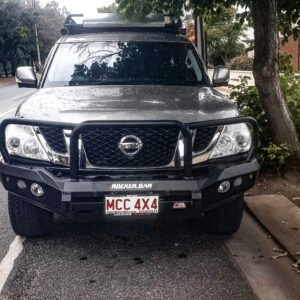 MCC ROCKER SANDBLACK TRIPLE LOOP W/ FOGS & PLATES TO SUIT NISSAN PATROL GU Y62 02/2013-ON