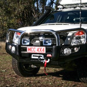 MCC FALCON STAINLESS TRIPLE LOOP W/ PLATES TO SUIT HOLDEN RODEO (03/2007-07/2008) & ISUZU D-MAX (08/12)