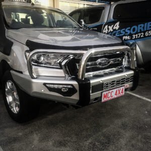 MCC PHOENIX BULL BAR 3 LOOP STAINLESS - FORD RANGER MKII, EVEREST 2015-2018 (WITH TECH PACK) FORD RANGER MKIII 2019 ON (NO TECH PACK)