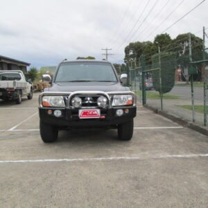 MCC FALCON STAINLESS TRIPLE LOOP W/ PLATES & FOGS TO SUIT MITSUBISHI PAJERO (NM, NP) 2000-2006
