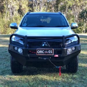 MCC A-FRAME FALCON BAR W/ FOGS & PLATES TO SUIT MITSUBISHI PAJERO SPORT 2015-2020