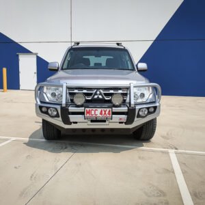 MCC FALCON A-FRAME BULL BAR W/UBP & FOGS TO SUIT MITSUBISHI PAJERO (NS,NW,NX,NT) 2006 - PRESENT