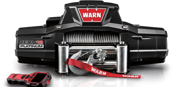 WARN - ZEON PLATINUM 12V WINCH 24M WIRE ROPE