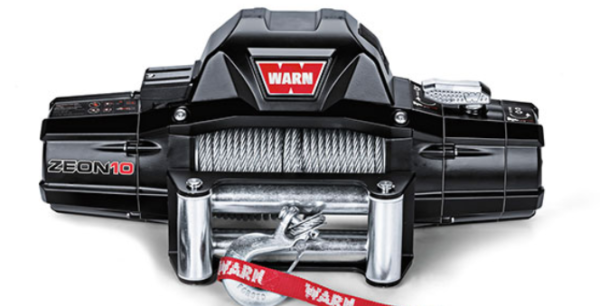 WARN - ZEON 12V WINCH 24M WIRE ROPE (10,000LBS PULLING CAPACITY)