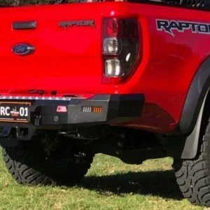 MCC ROCKER REAR BAR W LIGHTS INCLUDED (REVERSE, FLASHER & PLATE) FOR FORD RAPTOR 07/18 ON