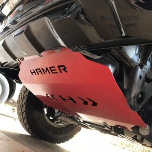 HAMER BASH PLATE (RED) - FORD RANGER PX,2 & 3 (2012-2022) / MAZDA BT50 (2012-2020)