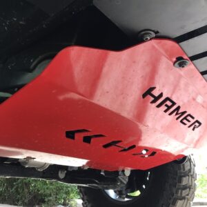 HAMER BASH PLATE (RED) TO SUIT TOYOTA HILUX (2015 -2020)