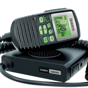 Uniden 80 Channel Mini Compact UHF CB Mobile Radio with Remote Speaker Mic (UH5060)