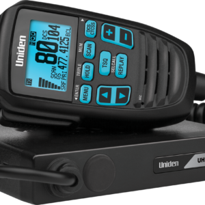 Uniden Mini Compact UHF CB Mobile Radio With Remote Speaker & Smart Mic Tech (UH9060)