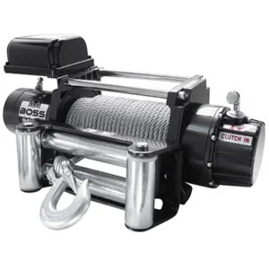 MEAN MOTHER BOSS SERIES WINCH W/WIRE ROPE (9500LB)