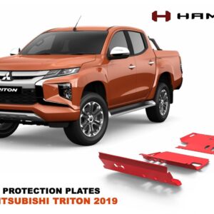 HAMER UNDER BAR PROTECTION PLATES TO SUIT MITSUBISHI TRITON MR (2018-ON)
