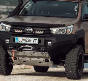 RIVAL ALLOY FRONT BUMPER TO SUIT TOYOTA HILUX REVO (2015-2018)