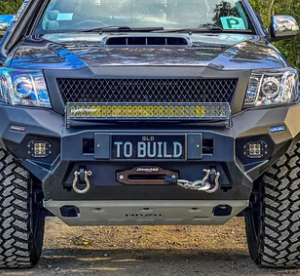 RIVAL ALLOY FRONT BUMPER TO SUIT TOYOTA HILUX VIGO (2011-2015)