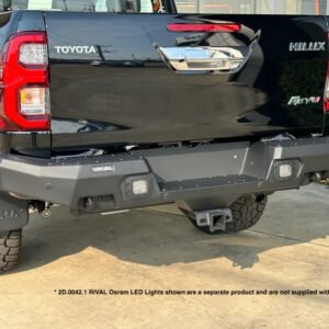RIVAL ALLOY REAR BUMPER TO SUIT TOYOTA HILUX (2015-ON)