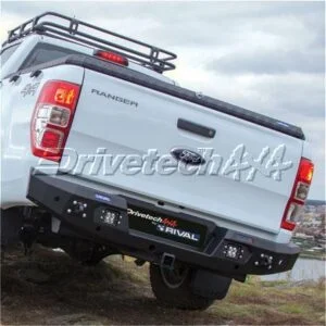 RIVAL ALLOY REAR BUMPER TO SUIT FORD RANGER (2011-2021)