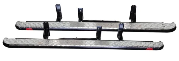 MCC HEAVY DUTY STEEL SIDE STEP BLACK TO SUIT MITSUBSHI TRITON MK 1997-2006