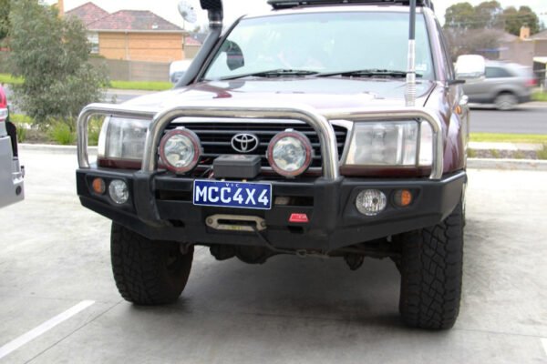 MCC FALCON TRIPLE LOOP BULLBAR TO SUIT TOYOTA LANDCRUISER 100S/105S (IFS, LIVE AXLE) 1998-2007