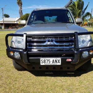 MCC FALCON A-FRAME BULL BAR W/UBP - MITSUBISHI PAJERO (NS,NW,NX,NT) 2006 - PRESENT