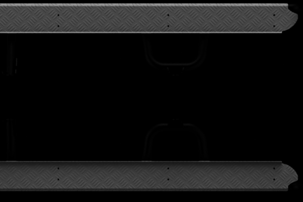 PIAK SIDE STEPS_ AL CHECKER PLATE SILVER ANODIZED MITSUBISHI TRITON MR 2019 ON