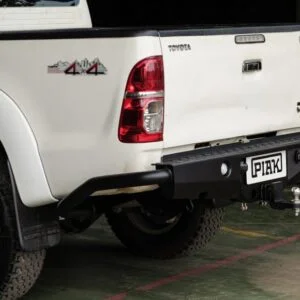 PIAK PREMIUM REAR STEP TOW BAR (2.5T Tow Rating) WITH SIDE PROTECTION TO SUIT TOYOTA HILUX (2005-2015)