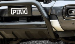 PIAK Premium Matte Black Nudge Bar To Suit Isuzu D-MAX (2017-2020)