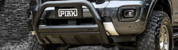 PIAK Premium Matte Black Nudge Bar To Suit Isuzu D-MAX (2017-2020)