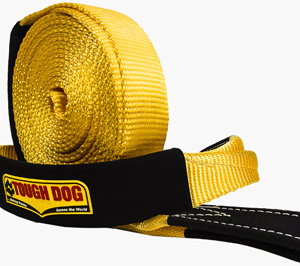 TOUGH DOG 9M 8T Snatch Strap (Yellow)
