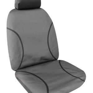 SPERLING REAR SEAT COVER (TRADIES CANVAS GREY) TO SUIT FORD RANGER & MAZDA BT50 DUAL CABS (2011-2015)