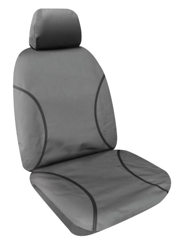 SPERLING REAR SEAT COVER (TRADIES CANVAS GREY) TO SUIT FORD RANGER & MAZDA BT50 DUAL CABS (2011-2015)