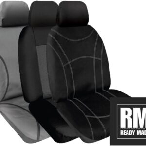 SPERLING FRONT ROW SEATCOVERS- MITSUBISHI TRION (MQ, MR) GLX, GLX+, GLX ADAS, GLAS BLACKLINE DUAL CAB 04/2015 - CURRENT