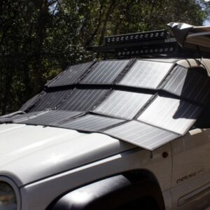 KT SOLAR - 300 Watt, 12V Portable Solar Folding Blanket