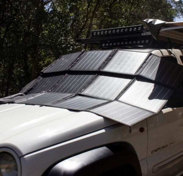 KT SOLAR - 300 Watt, 12V Portable Solar Folding Blanket